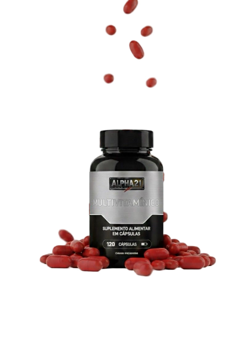 MULTIVITAMÍNICO 120 CAPS – ALPHA21 SUPPLEMENTS ⭐️⭐️⭐️⭐️⭐️ (1193 avaliações )
