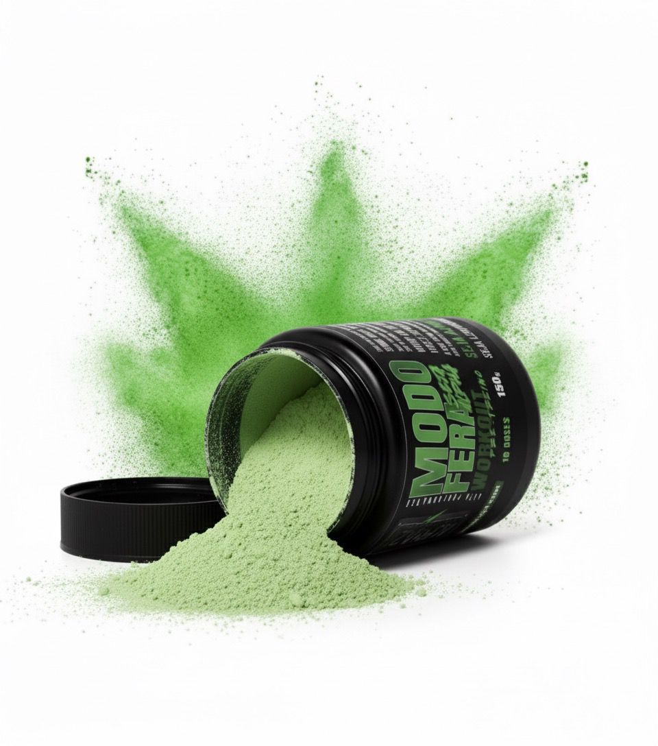 PRÉ-TREINO MODO FERA MAÇA VERDE  – ALPHA21 SUPPLEMENTS ⭐⭐⭐⭐⭐ ( 1320 avaliaçoes )