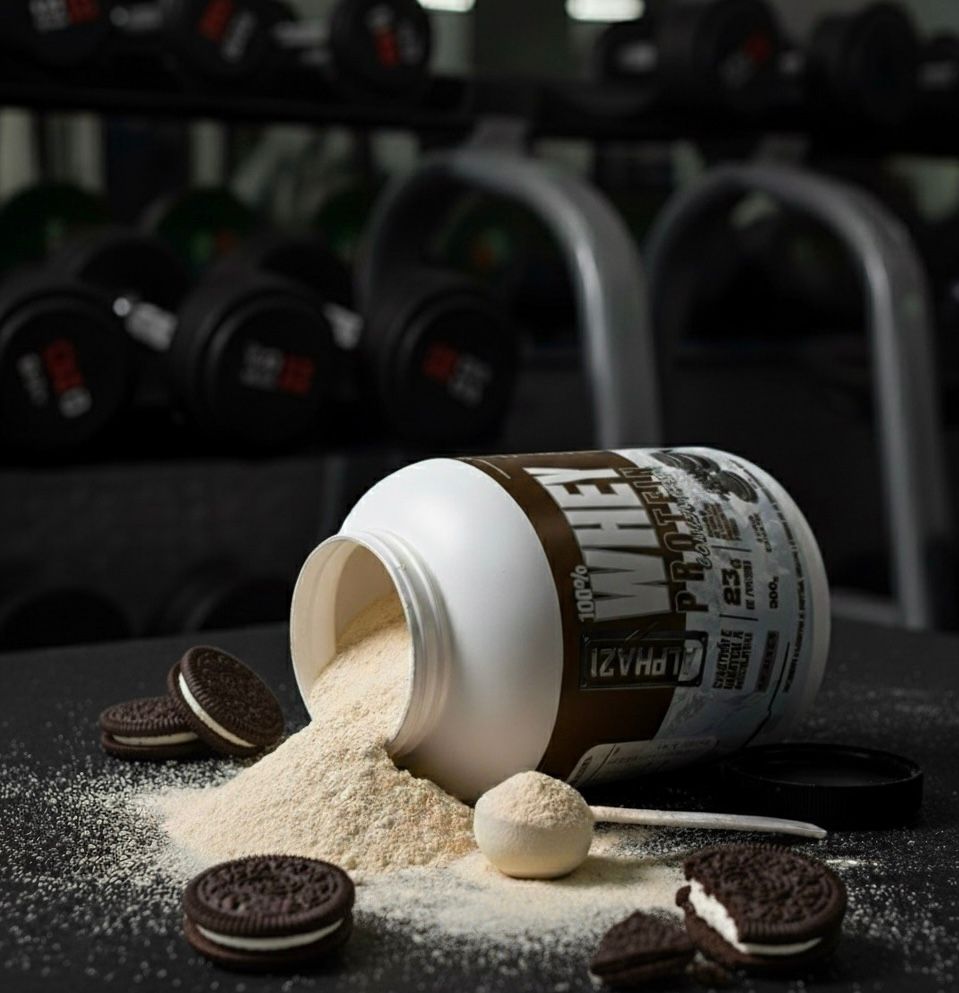 WHEY PROTEIN CONCENTRADO 900G – COOKIES – ALPHA21 SUPPLEMENTS ⭐️ ⭐️⭐️⭐️ (2257 avaliaçoes )
