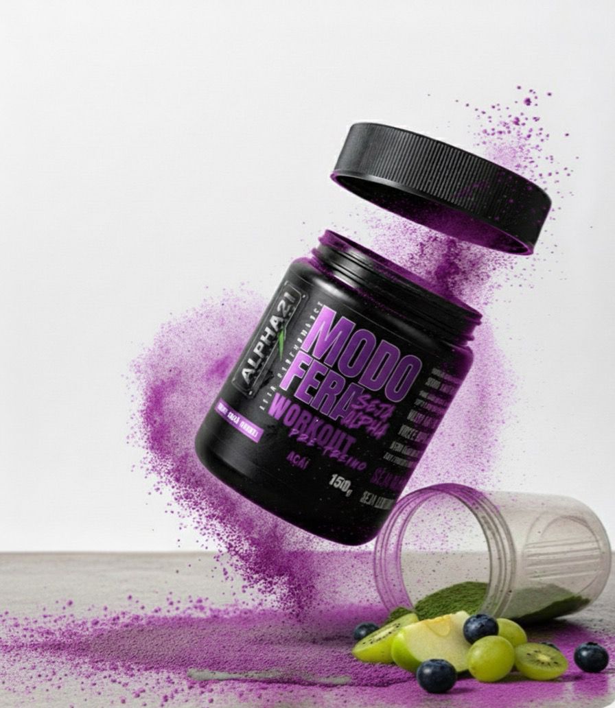 PRÉ-TREINO MODO FERA AÇAÍ & GUARANÁ – ALPHA21 SUPPLEMENTS