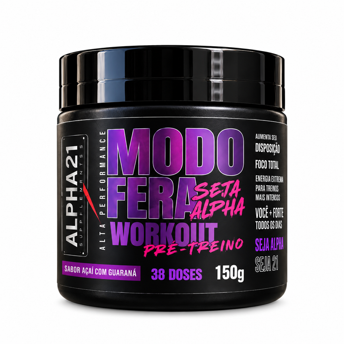 Pré-Treino Modo Fera 150g