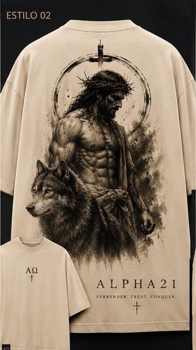 Camisa Oversized ALPHA21 Premium | Lifestyle & Streetwear