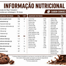 Whey Protein Cookies ALPHA21 – concentrado 900g sabor cookies