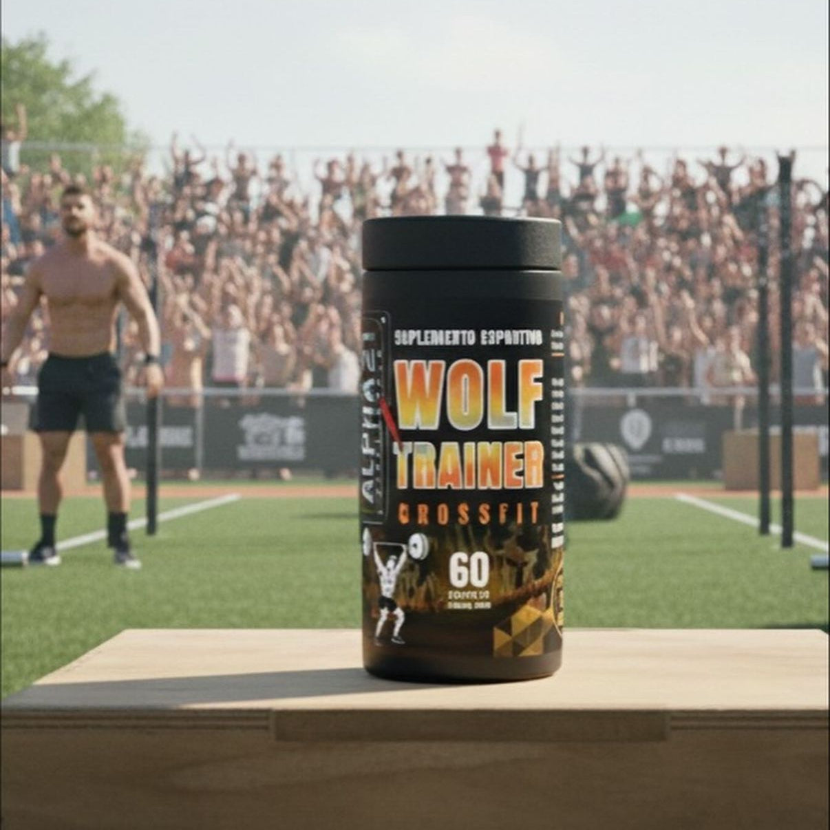 ALPHA21 WOLF TREINER — CROSSFIT (60 CÁPSULAS)  ⭐️⭐️⭐️⭐️⭐️ 16.354 avaliações | Energia, Força e Resistência Avançada