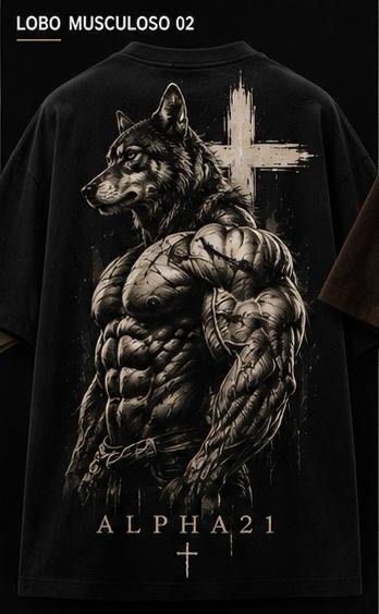 Camisa Oversized ALPHA21 Premium | Lifestyle & Streetwear