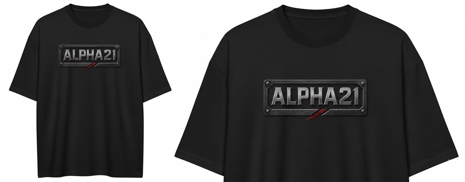 CAMISA OVERSIZED ALPHA21 — MAIS QUE ESTILO, É ATITUDE | 834 avaliações ⭐⭐⭐⭐