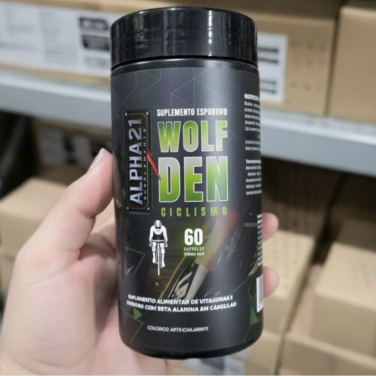 ALPHA21 WOLF DEM CICISMO — Performance Inteligente (60 cáps)⭐️ ⭐️⭐️⭐️( 55.230 avaliações )