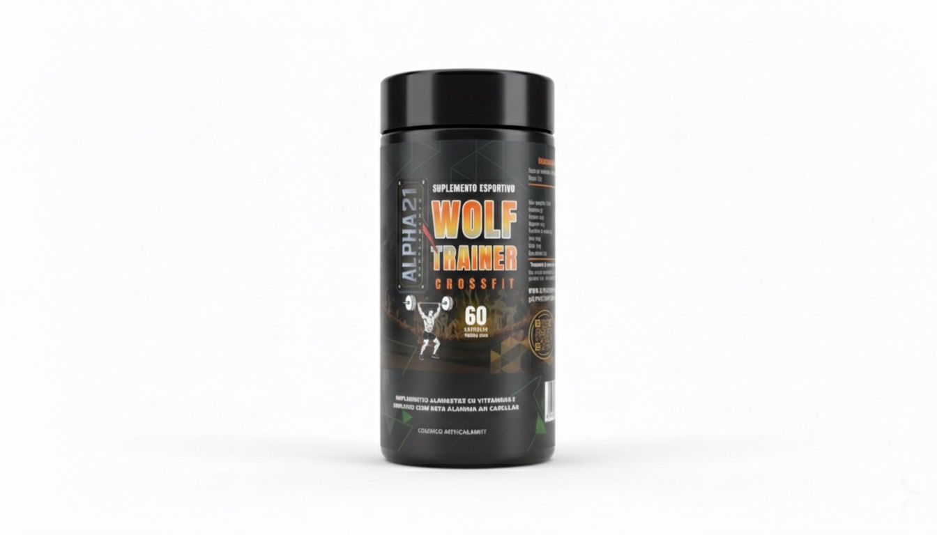 ALPHA21 WOLF TREINER — CROSSFIT (60 CÁPSULAS)  ⭐️⭐️⭐️⭐️⭐️ 16.354 avaliações | Energia, Força e Resistência Avançada