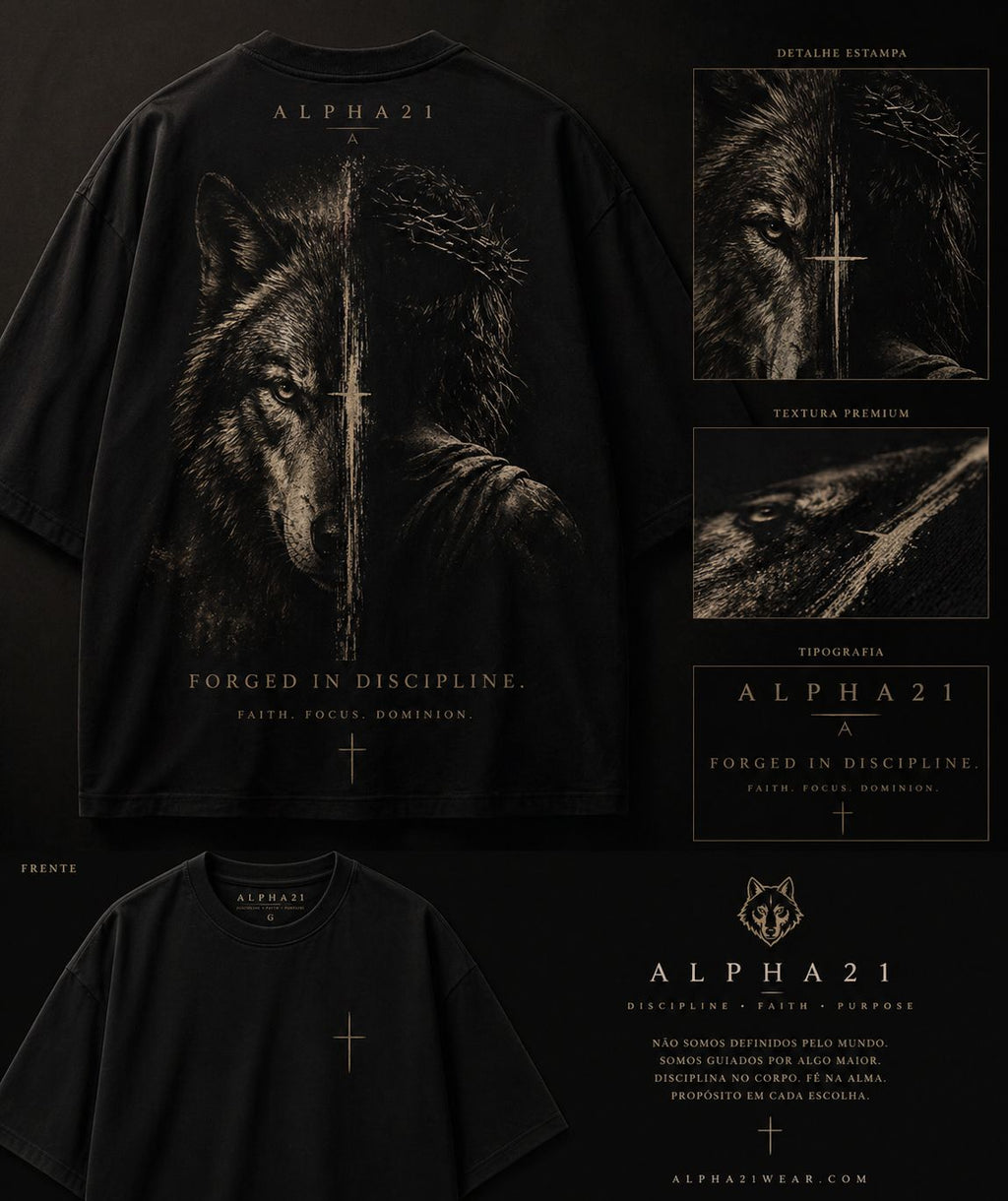 Camisa Oversized ALPHA21 Premium | Lifestyle & Streetwear