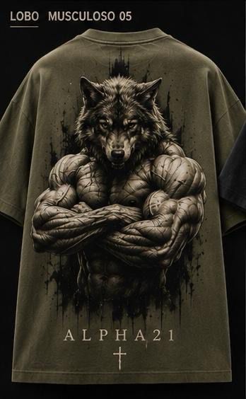 Camisa Oversized ALPHA21 Premium | Lifestyle & Streetwear