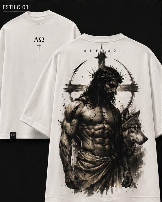 Camisa Oversized ALPHA21 Premium | Lifestyle & Streetwear