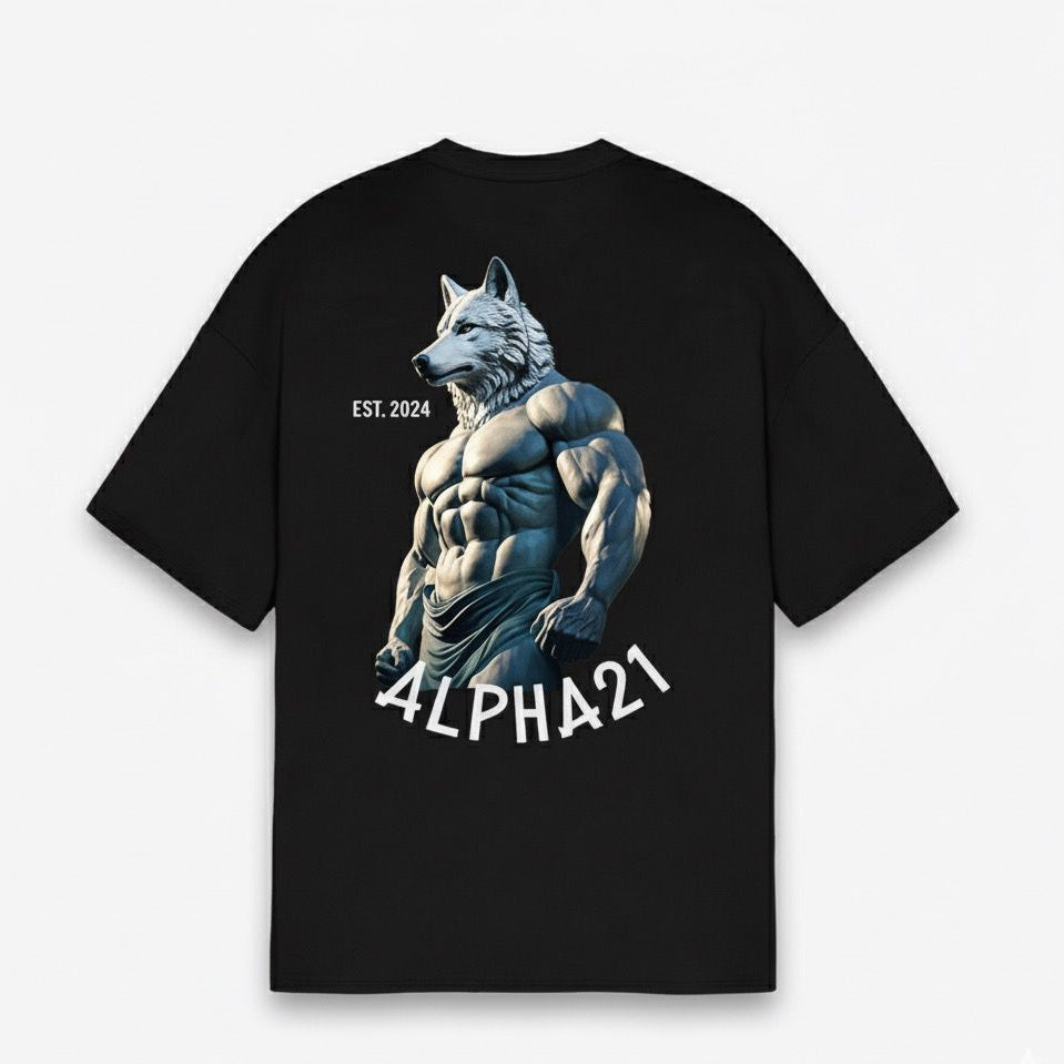 CAMISA OVERSIZED ALPHA21 — MAIS QUE ESTILO, É ATITUDE | 834 avaliações ⭐⭐⭐⭐