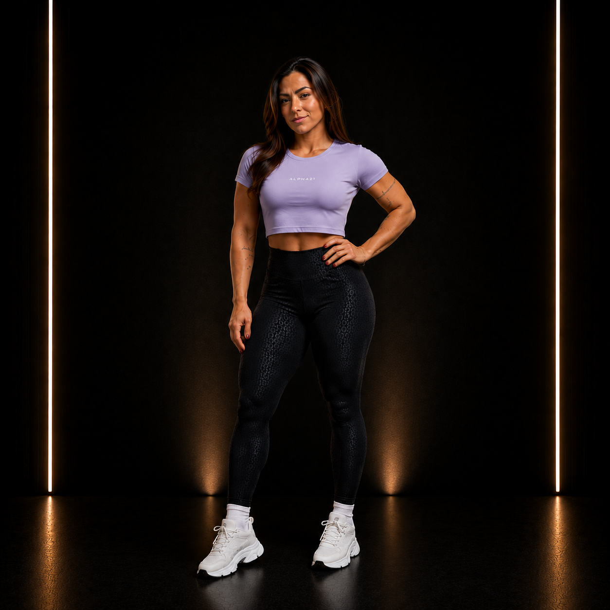 Cropp Fitness Feminino ALPHA21 | Suporte Premium