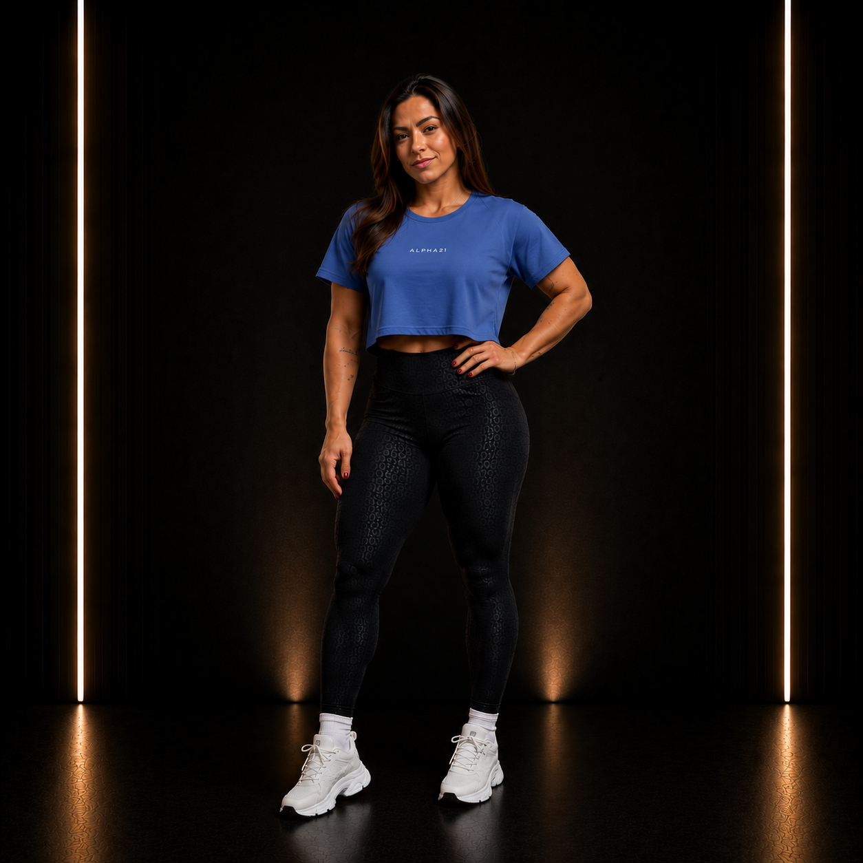 Cropp Fitness Feminino ALPHA21 | Suporte Premium