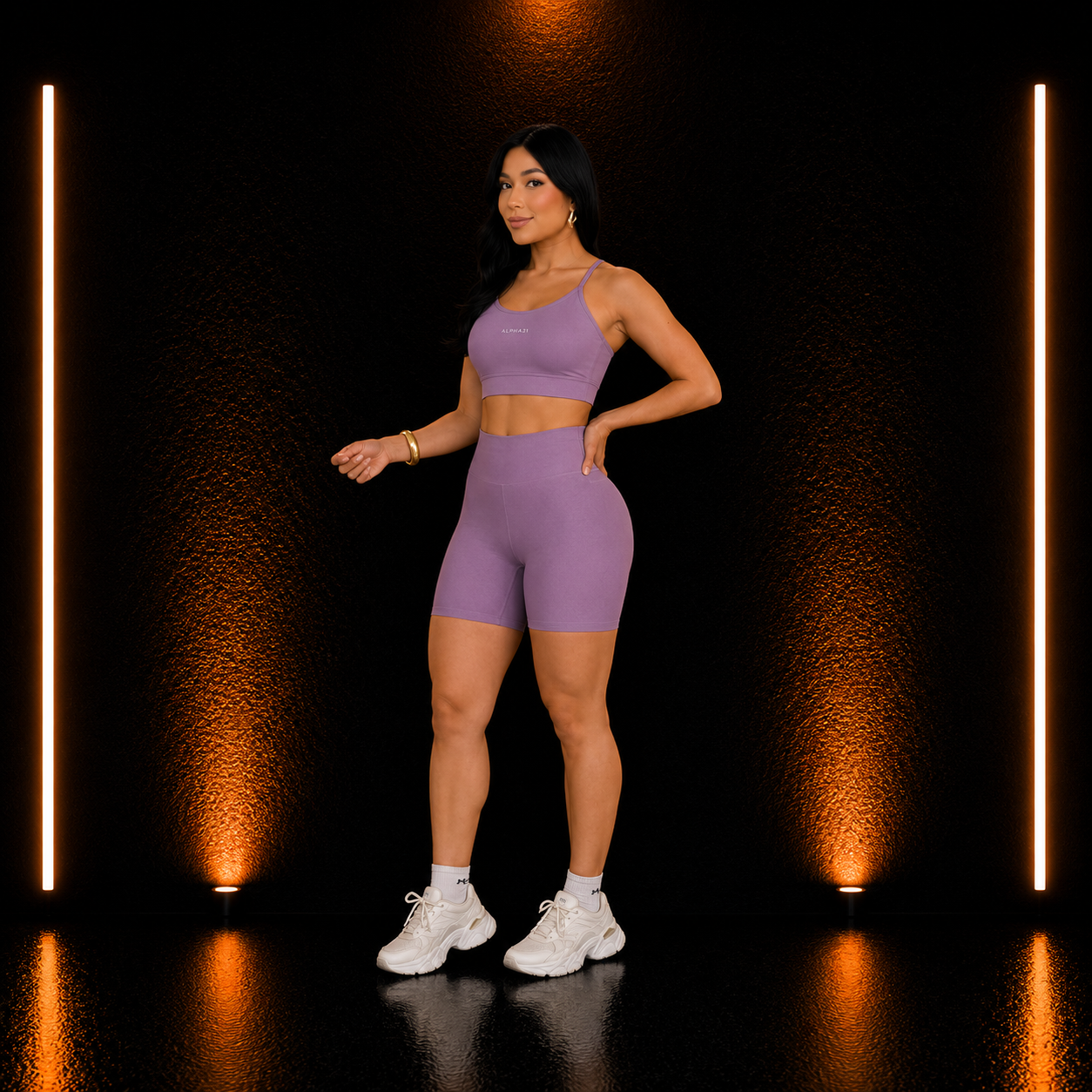 Conjunto Fitness Feminino ALPHA21 | Short e Top Premium