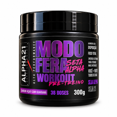 Pré-Treino ALPHA21 300g Açaí – Energia e Foco Premium
