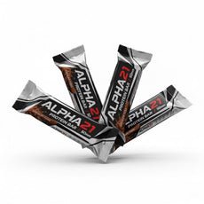 Barra de Proteína 50g ALPHA21 – 12g de proteína, sabor chocolate