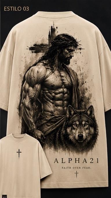 Camisa Oversized ALPHA21 Premium | Lifestyle & Streetwear