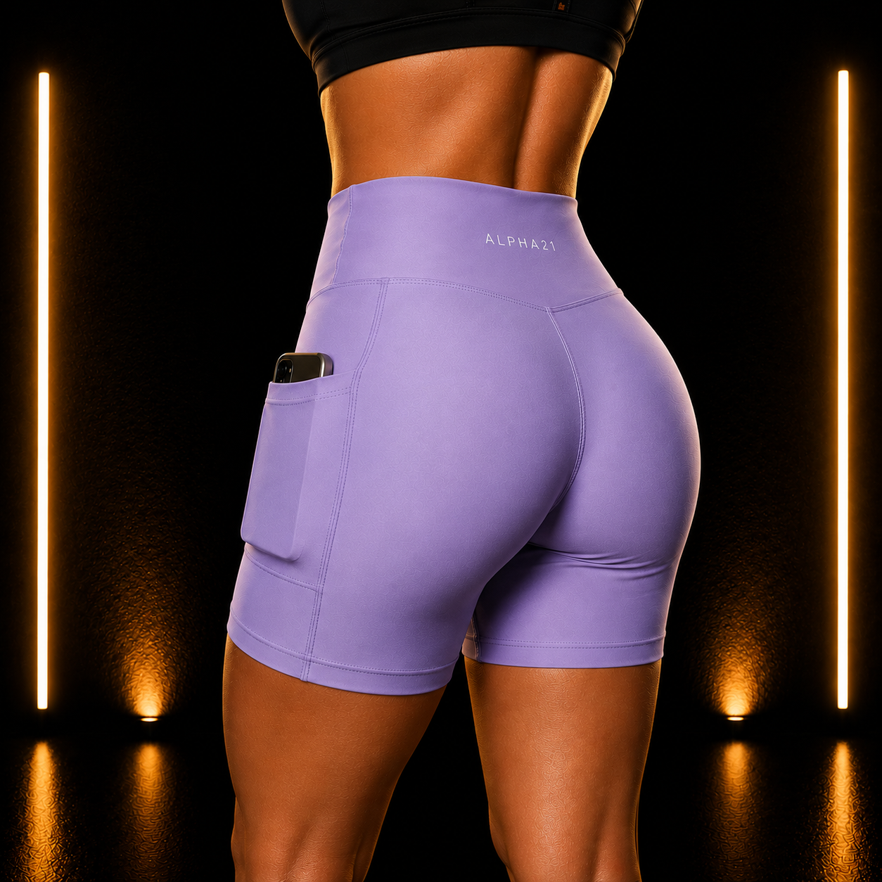 Shorts Fitness Feminino ALPHA21 | Alta Performance