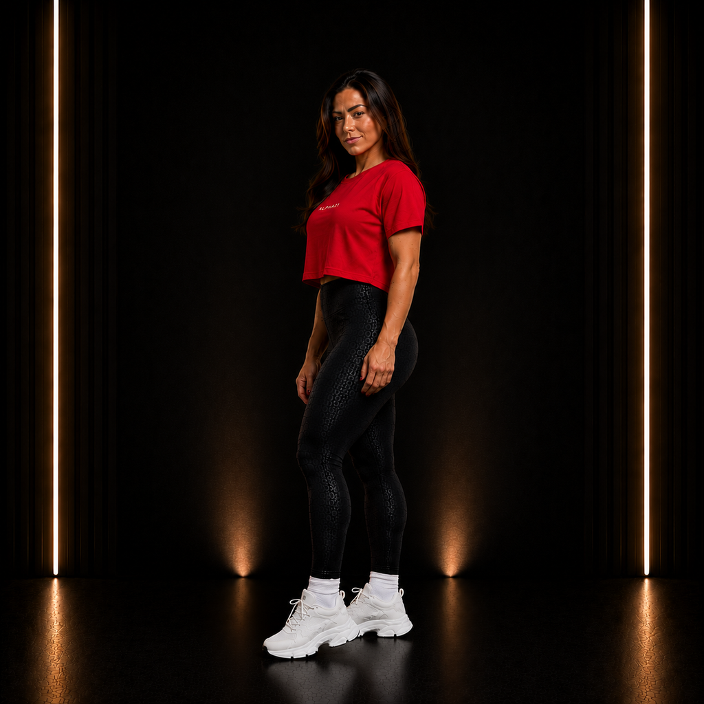 Cropp Fitness Feminino ALPHA21 | Suporte Premium