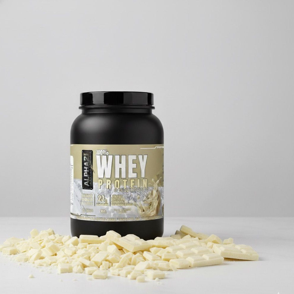 ALPHA21 POTENT WHEY — CHOCOLATE BRANCO (900G)  ⭐️⭐️⭐️⭐️⭐️ 4.872 avaliações | Força, Recuperação e Crescimento Muscular
