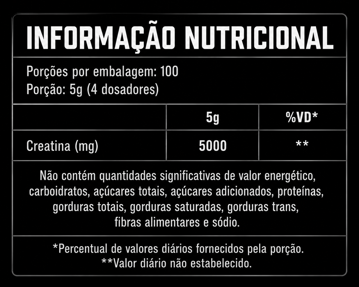 Creatina Monohidratada ALPHA21 500g | 100% Pura | Alta Performance