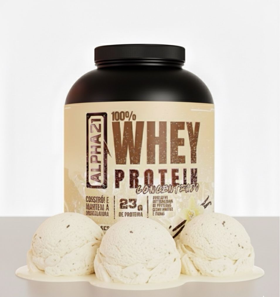 ALPHA21 PURE WHEY — SABOR BAUNILHA (900G)  ⭐️⭐️⭐️⭐️⭐️ 6.487 avaliações | Leveza, Pureza e Performance Premium