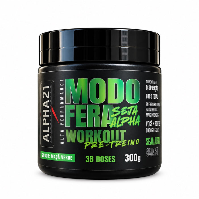 Pré-Treino Maçã Verde 300g