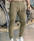 Calça Masculina Slim Fit Esportiva Fitness com Elastano | ALPHA21