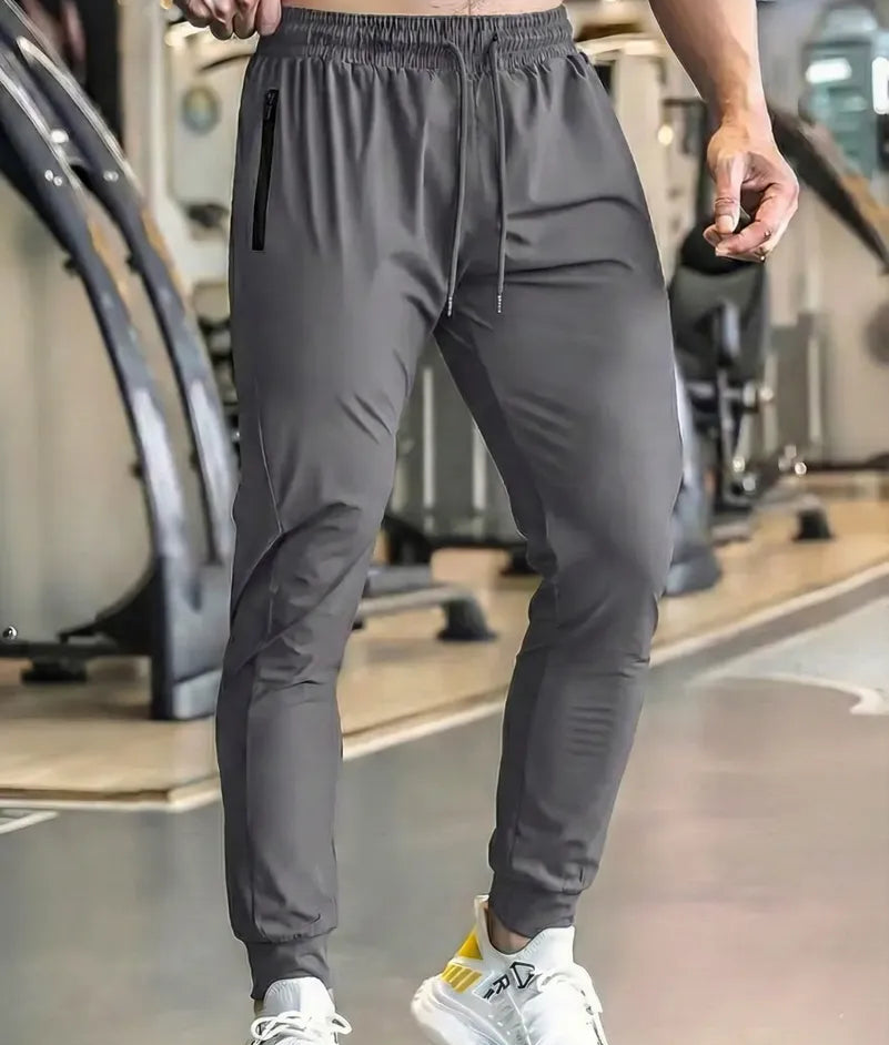 Calça Masculina Slim Fit Esportiva Fitness com Elastano | ALPHA21