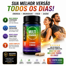 MULTI VIT ALPHA21 – multivitamínico completo 30 cápsulas para atletas