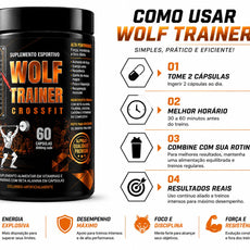 Suplemento funcional ALPHA21 WOLF TREINER – resistência e força