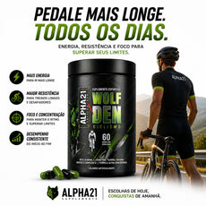 Kit ALPHA21 performance esportiva – suplementação completa em cápsulas