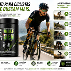 WOLF den ALPHA21 – suplemento para corrida e resistência aeróbica
