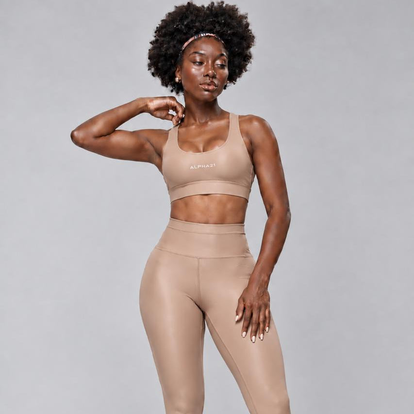 Conjunto Feminino ALPHA21: Legging e Top Compressão
