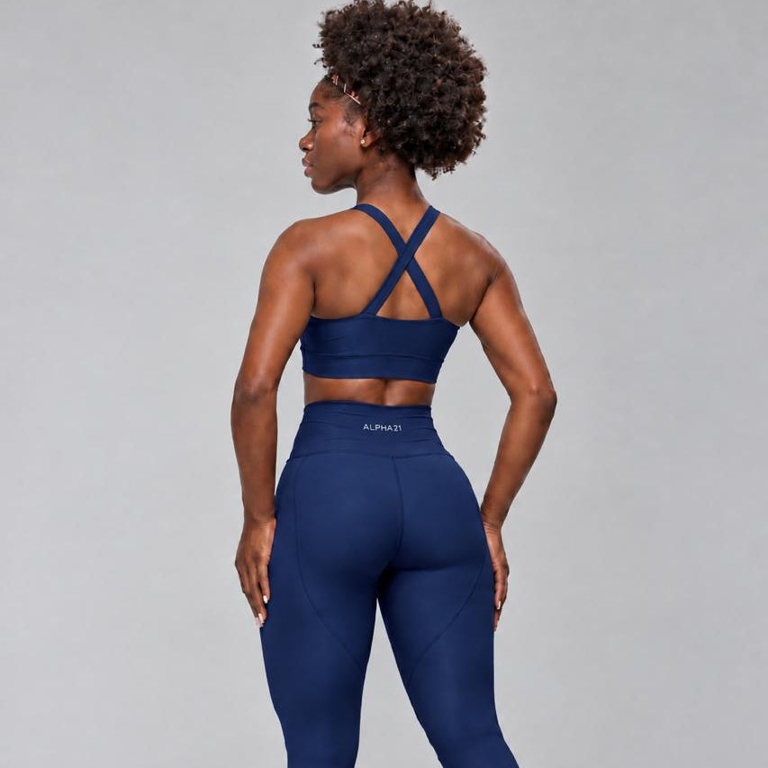 Conjunto Feminino ALPHA21: Legging e Top Compressão
