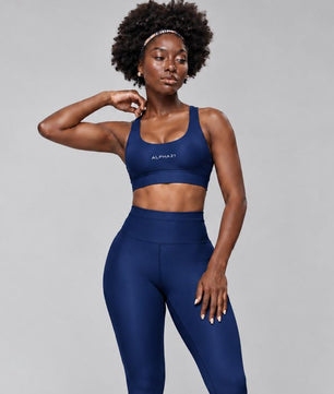 Conjunto Feminino ALPHA21: Legging e Top Compressão