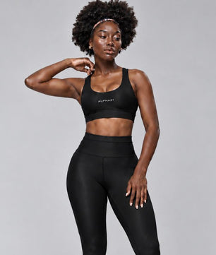 Conjunto Feminino ALPHA21: Legging e Top Compressão