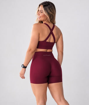Conjunto Fitness Feminino ALPHA21  Short e Top Premium