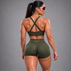 Conjunto Fitness Feminino ALPHA21 | Short e Top Premium