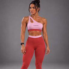 Conjunto Fitness Bicolor Feminino ALPHA21 | Performance Premium