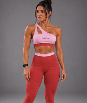 Conjunto Fitness Bicolor Feminino ALPHA21  Performance Premium
