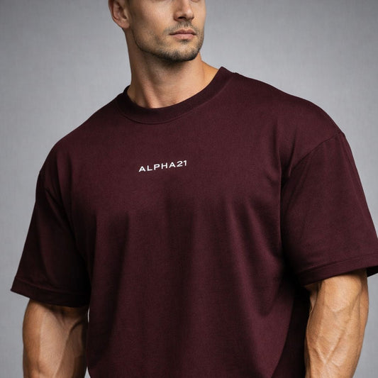 Camisa Oversized ALPHA21 Pano Egípcio Suedine – Preto, tamanho M, estilo streetwear premium
