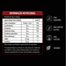 Creatina pura ALPHA21 – 150g monohidratada para performance no treino