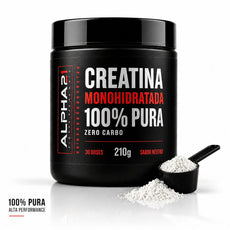 Creatina ALPHA21 – monohidratada pura 210g para máxima performance