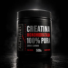 Creatina ALPHA21 500g – monohidratada 100% pura para ganho muscular