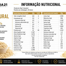 Whey Protein ALPHA21 Natural – suplemento proteico puro 900g
