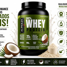 Stack ALPHA21  Whey Protein + Creatina + Pré-Treino – Kit com 3 Suplementos