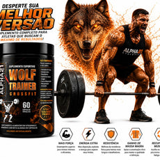Cápsulas ALPHA21 WOLF TREINER – performance no CrossFit e funcional
