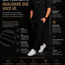 Camisa Oversized Pano Egípcio ALPHA21 | Suedine